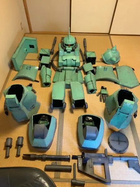 CoserALEX打造專屬《機動戰士鋼彈》薩克裝甲上陣Comiket 厚實質感博好評！