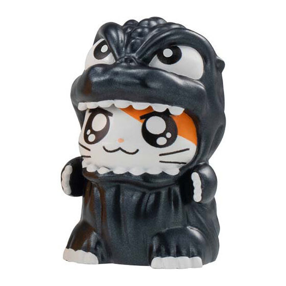 GASHAPON 轉蛋『排隊系列 哥吉哈姆君』預計 09 月發售 再現 21 年前哥吉拉x哈姆太郎電影合作贈品！