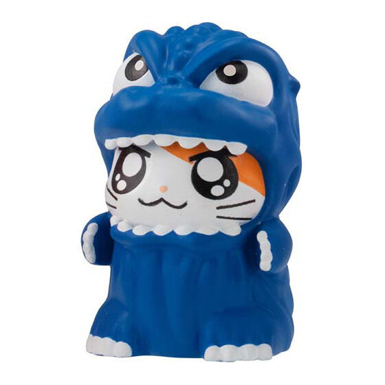 GASHAPON 轉蛋『排隊系列 哥吉哈姆君』預計 09 月發售 再現 21 年前哥吉拉x哈姆太郎電影合作贈品！