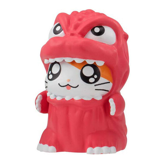 GASHAPON 轉蛋『排隊系列 哥吉哈姆君』預計 09 月發售 再現 21 年前哥吉拉x哈姆太郎電影合作贈品！