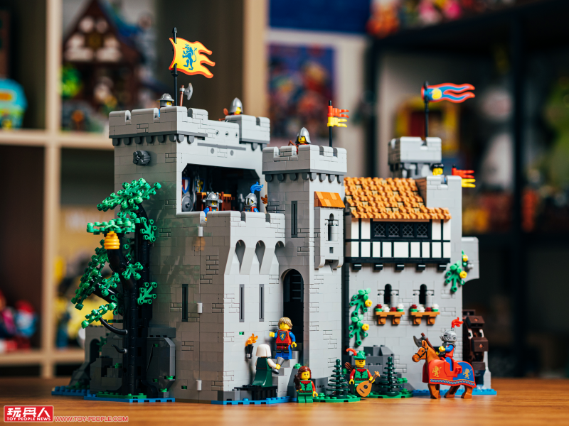 LEGO 10305 ICONS 系列【獅子騎士的城堡】開箱報告乘載歷史與童年的 ...