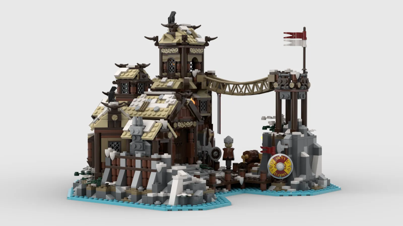 TARGET × LEGO IDEAS 投票結果出爐!由 BrickHammer 創作的樂高「維京村莊」(VIKING VILLAGE) 將會正式商品化!