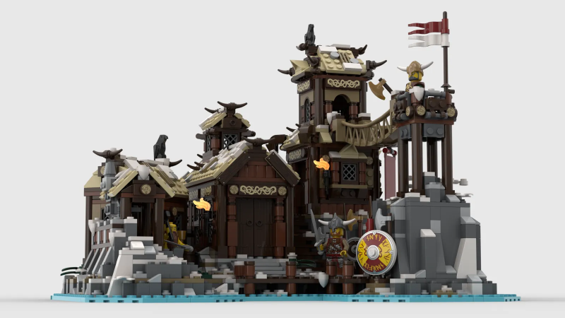 TARGET × LEGO IDEAS 投票結果出爐!由 BrickHammer 創作的樂高「維京村莊」(VIKING VILLAGE) 將會正式商品化!