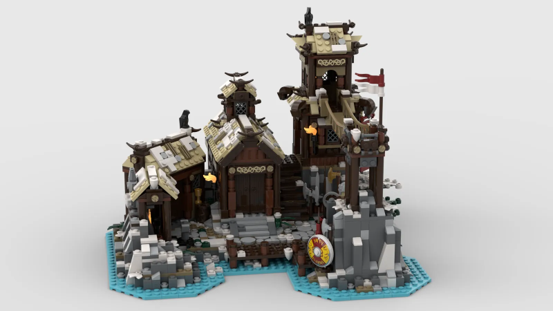TARGET × LEGO IDEAS 投票結果出爐!由 BrickHammer 創作的樂高「維京村莊」(VIKING VILLAGE) 將會正式商品化!