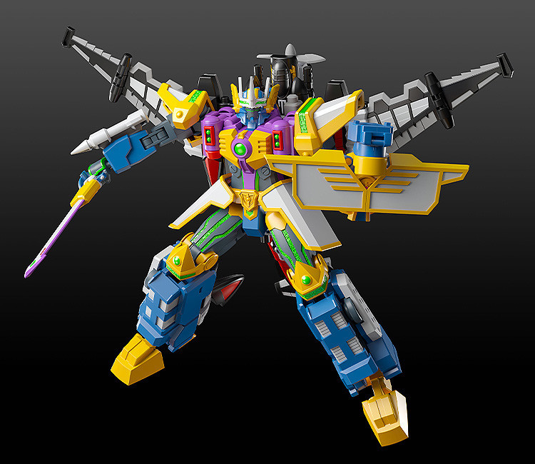 完全變形、合體機構再現勝利格蘭迪昂！MODEROID『電腦冒險記 飛龍王』預計 2023 年 03 月發售