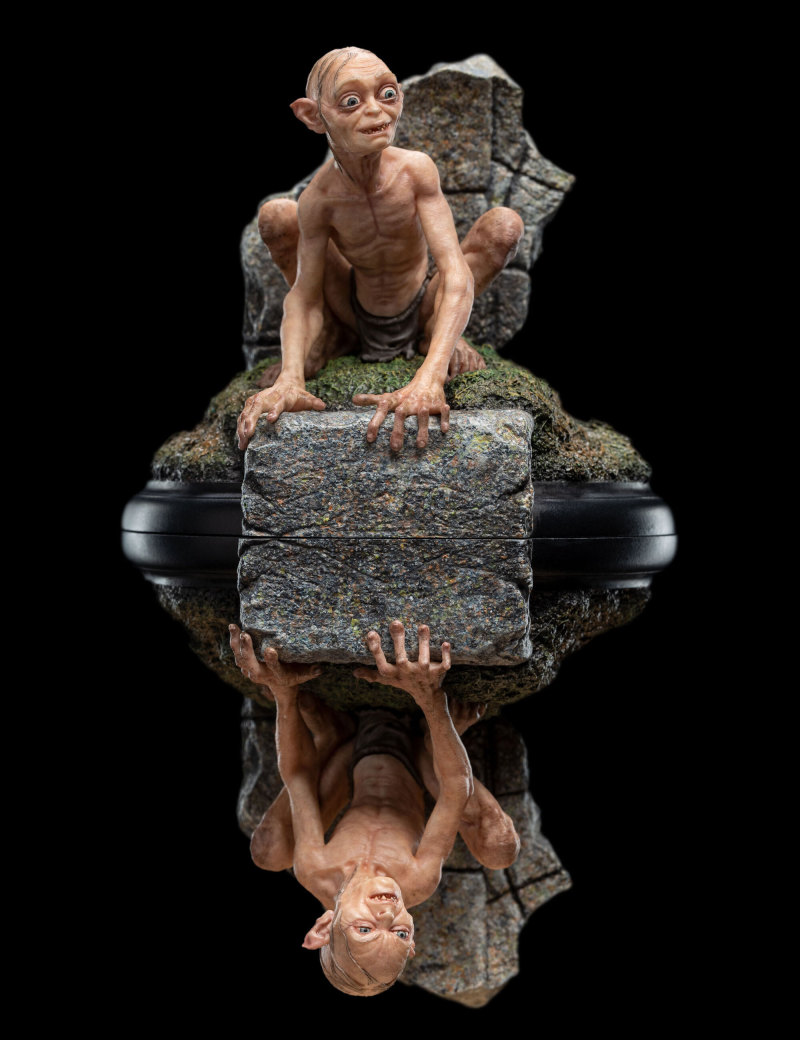 WETA《魔戒》在伊西利安的咕嚕與史麥戈（Gollum And Sméagol In Ithilien）迷你雕像