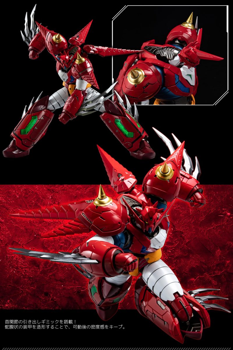 豐富武裝再現必殺技攻擊！千值練『RIOBOT 真蓋特飛龍』預計 2023 年 07 月發售