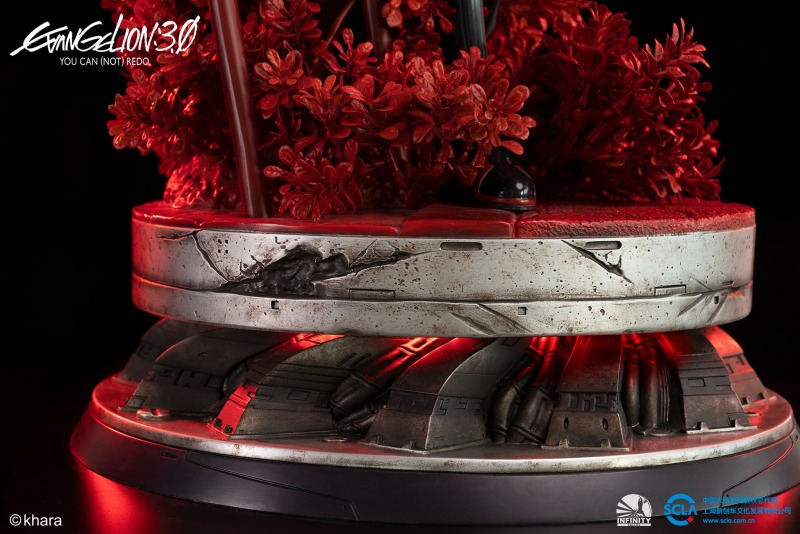 Infinity Studio《福音戰士新劇場版：Q》綾波零（暫稱）1/2比例全身雕像 經典Walkman隨身聽重現！