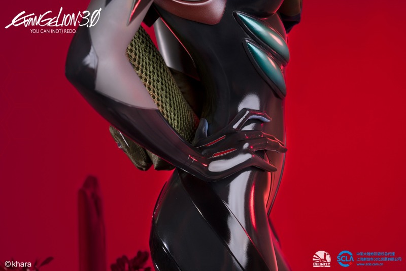 Infinity Studio《福音戰士新劇場版：Q》綾波零（暫稱）1/2比例全身雕像 經典Walkman隨身聽重現！