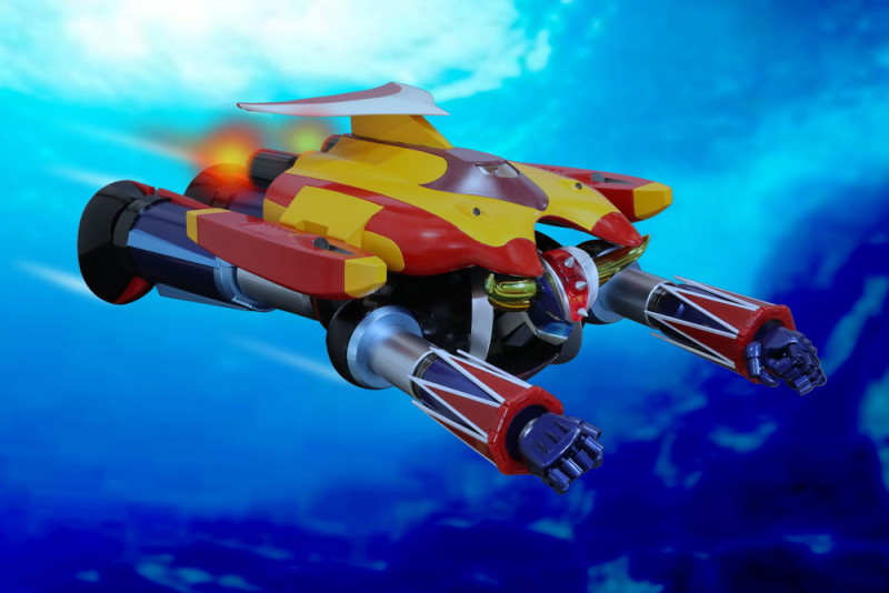水戰最佳支援機!GRAND ACTION BIGSIZE MODEL《金剛戰神》海天翼號