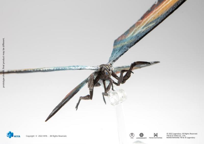 HIYA TOYS《哥吉拉II:怪獸之王》摩斯拉 14吋可動玩具 展翅長達36公分!