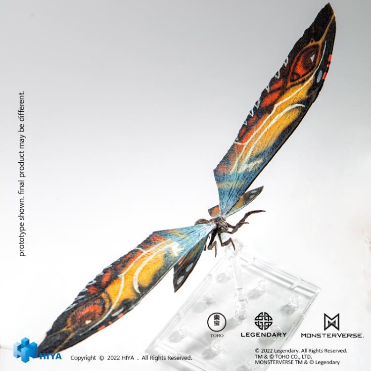 HIYA TOYS《哥吉拉II:怪獸之王》摩斯拉 14吋可動玩具 展翅長達36公分!