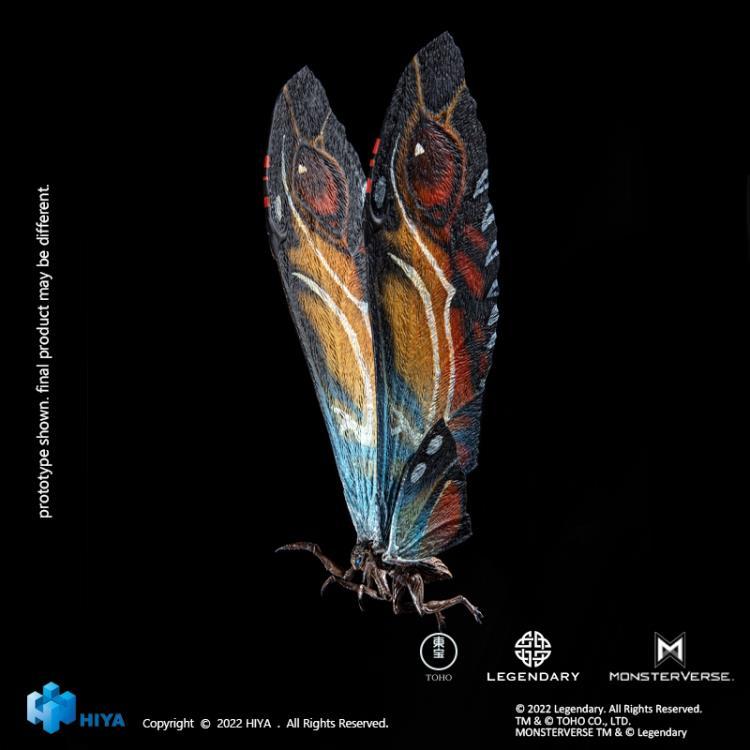 HIYA TOYS《哥吉拉II:怪獸之王》摩斯拉 14吋可動玩具 展翅長達36公分!