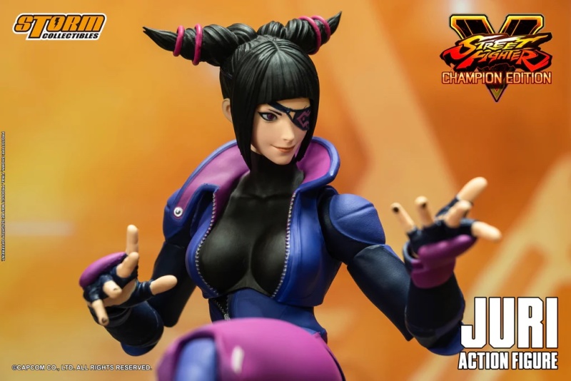 邪魅好戰女蜘蛛！STORM COLLECTIBLES《快打旋風5》茱莉 JURI HAN