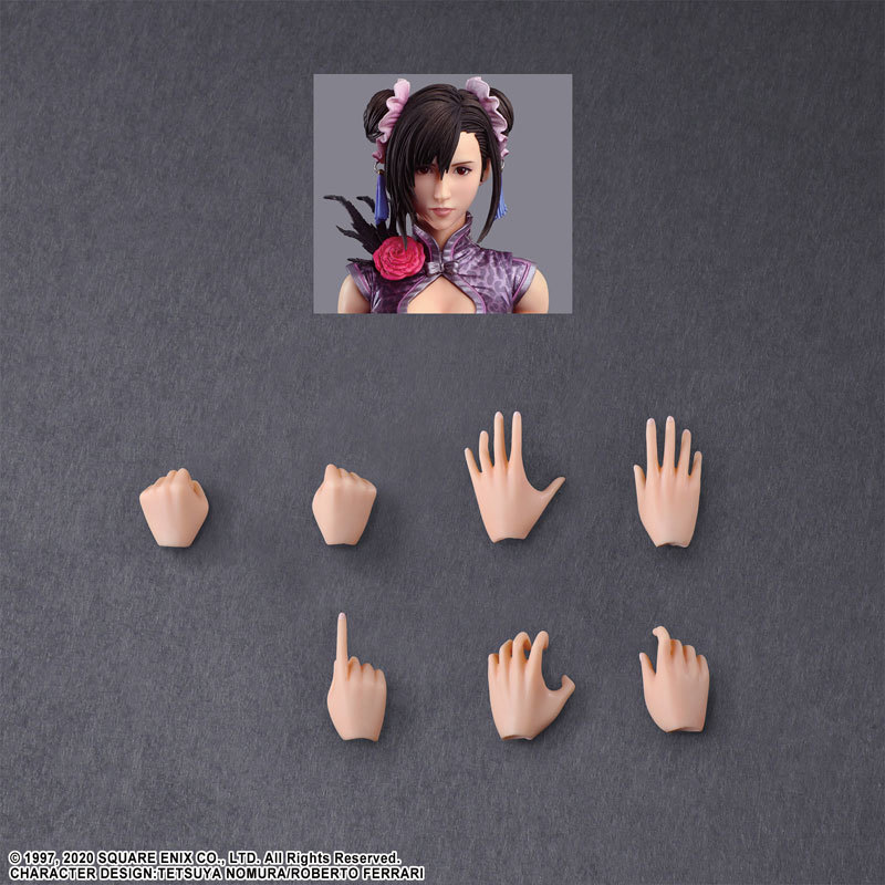 兇猛格鬥家造型立體化!PLAY ARTS改『FF7RE 蒂法.洛克哈特 格鬥家禮服Ver.』預計 2023 年 03 月發售!