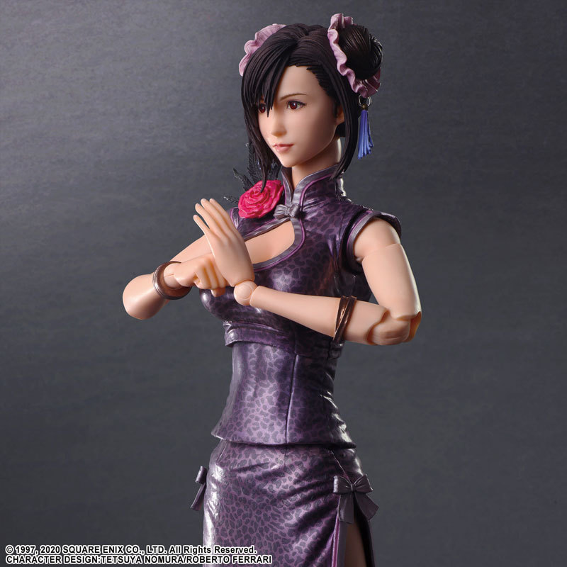 兇猛格鬥家造型立體化!PLAY ARTS改『FF7RE 蒂法.洛克哈特 格鬥家禮服Ver.』預計 2023 年 03 月發售!