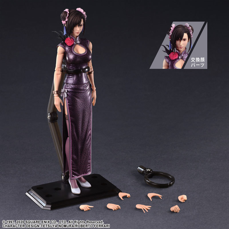 兇猛格鬥家造型立體化!PLAY ARTS改『FF7RE 蒂法.洛克哈特 格鬥家禮服Ver.』預計 2023 年 03 月發售!