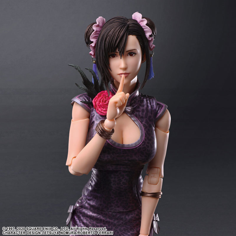 兇猛格鬥家造型立體化!PLAY ARTS改『FF7RE 蒂法.洛克哈特 格鬥家禮服Ver.』預計 2023 年 03 月發售!