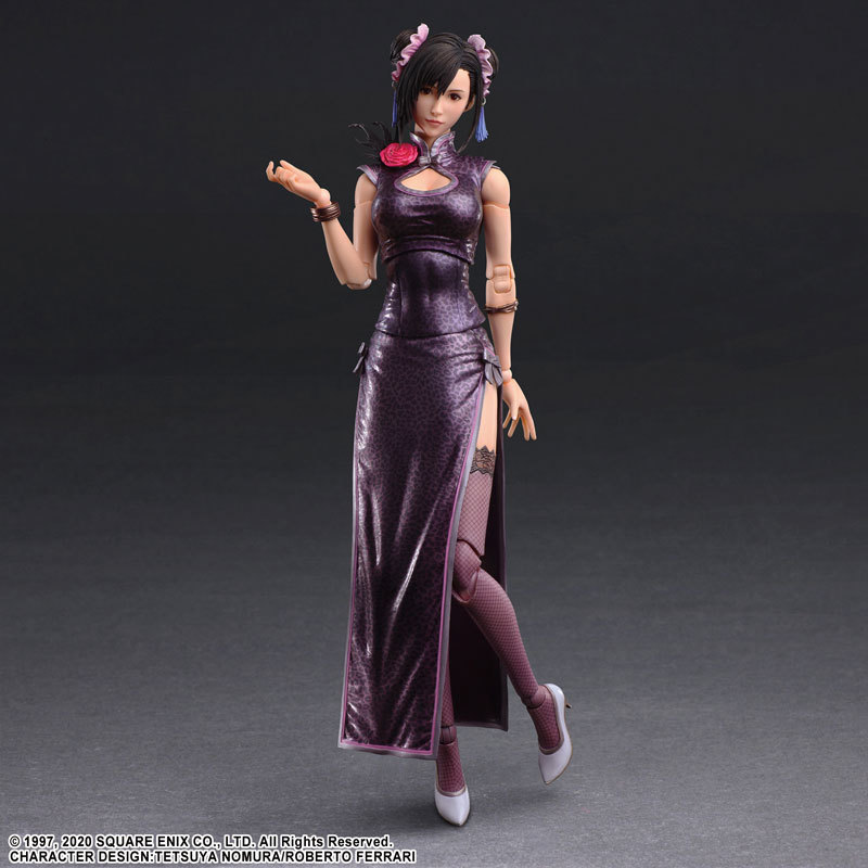 兇猛格鬥家造型立體化!PLAY ARTS改『FF7RE 蒂法.洛克哈特 格鬥家禮服Ver.』預計 2023 年 03 月發售!
