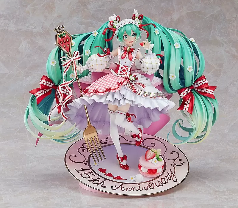GSC「初音未來 15th Anniversary Ver.」1/7比例模型 以草莓為靈感的15週年紀念★