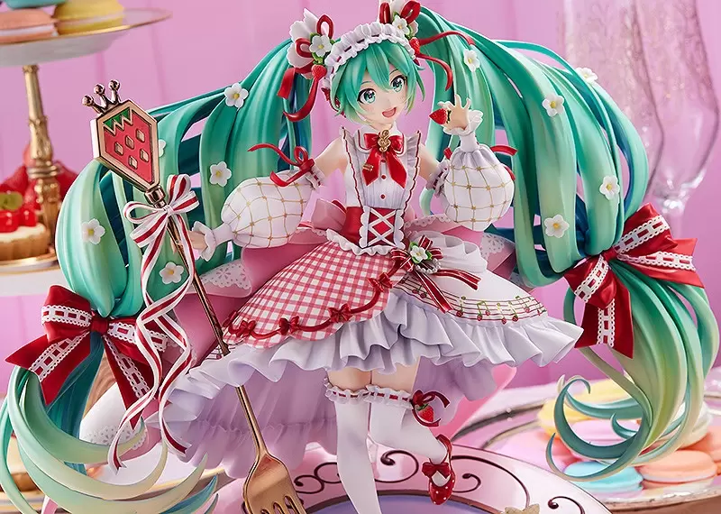 GSC「初音未來 15th Anniversary Ver.」1/7比例模型 以草莓為靈感的15週年紀念★