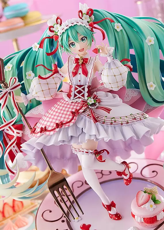 GSC「初音未來 15th Anniversary Ver.」1/7比例模型 以草莓為靈感的15週年紀念★