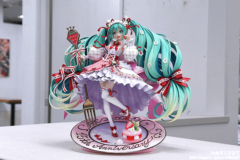 GSC「初音未來 15th Anniversary Ver.」1/7比例模型 以草莓為靈感的15週年紀念★
