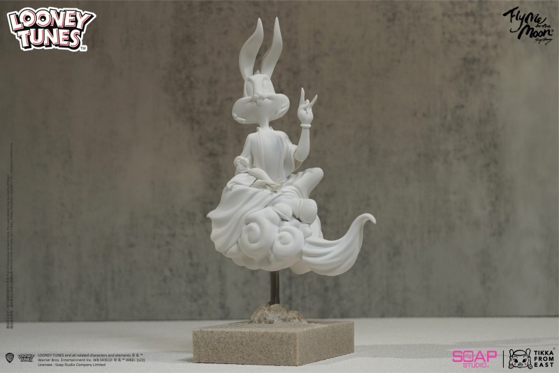 Soap Studio × Tik Ka From East《樂一通》「帶我飛向月球」雕像 以中華古風重新詮釋兔巴哥、蘿拉兔！