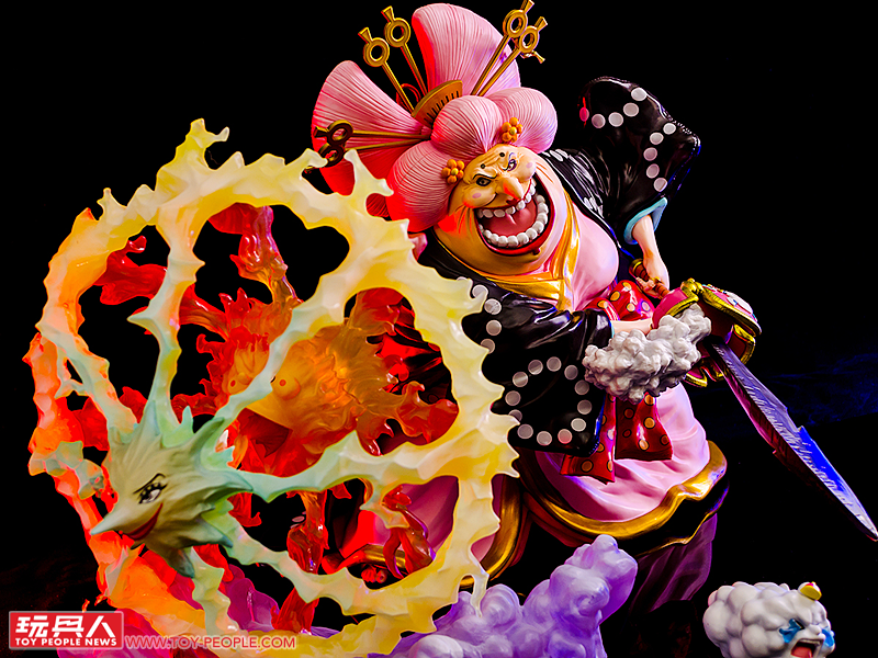 再現超巨大鳴光砲魄力場景『Figuarts ZERO 超激戰EXTRA BATTLE 夏洛特·莉莉 花魁玲子鬼島怪物決戰』開箱報告！