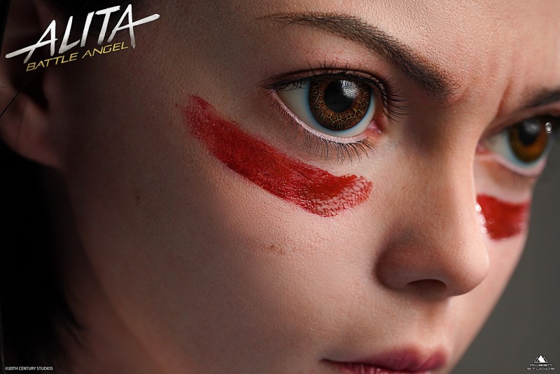 162公分高！Queen Studios《艾莉塔：戰鬥天使》艾莉塔 Doll Body 1/1比例雕像 雙版本極致登場！