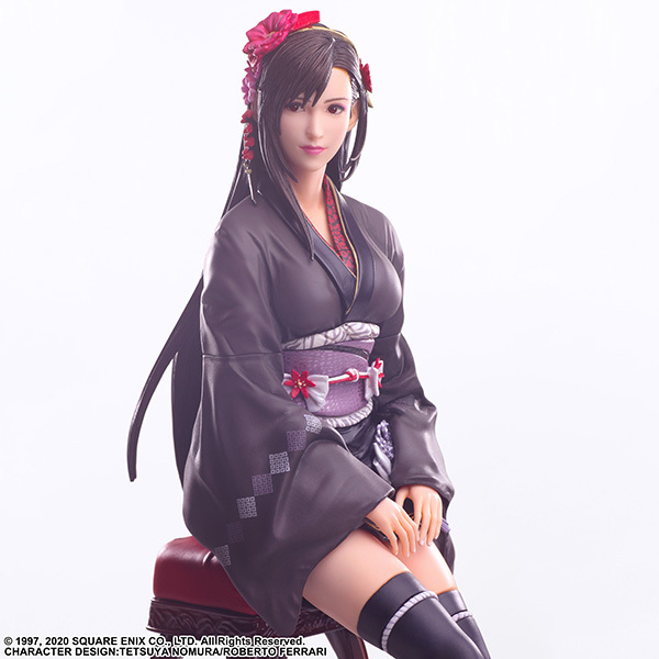 秀麗迷你裙和服造型立體化 STATIC ARTS『FF7重製版 蒂法 異國風禮服 Ver.』預計 2023 年 05 月發售！