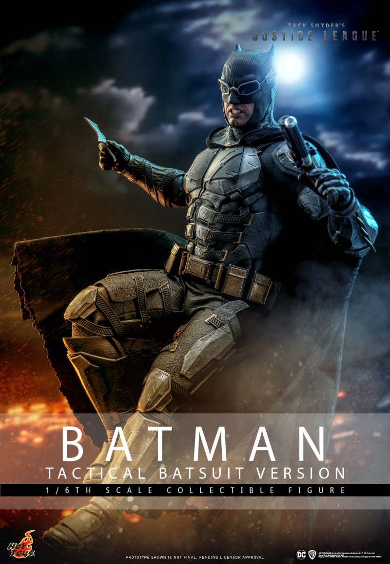 Hot Toys《查克·史奈德之正義聯盟》蝙蝠俠 (戰術蝙蝠裝版本) Batman (Tactical Batsuit Version) 1/6 比例收藏級人偶