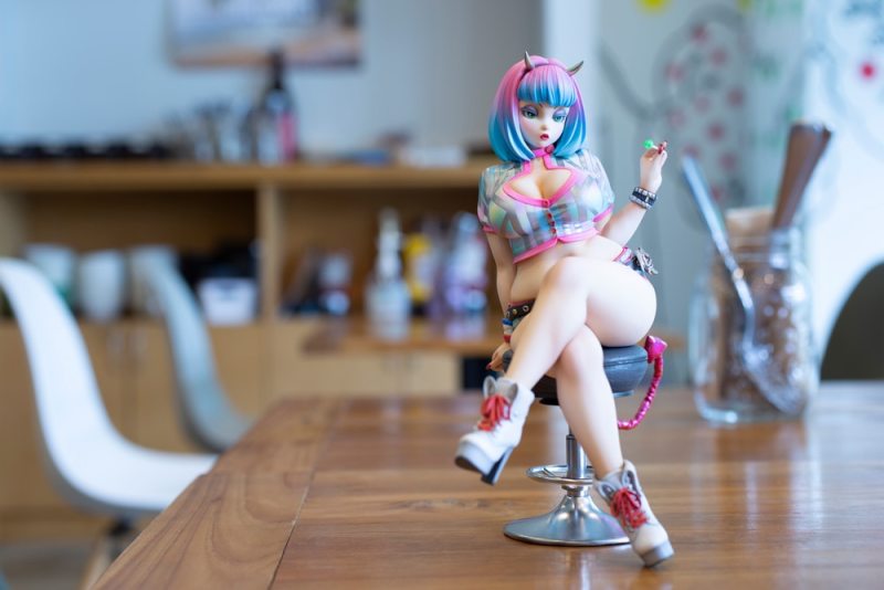 壽屋 ART FIGURE SELECTION「Katie Moon's Trick or Treat by 藤本圭紀」無比例PVC塗裝完成品【壽屋限定】