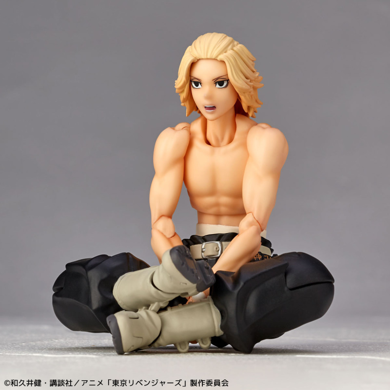 海洋堂 Amazing Yamaguchi 系列「佐野萬次郎(Mikey)」展現強力踢擊與香香頭髮!