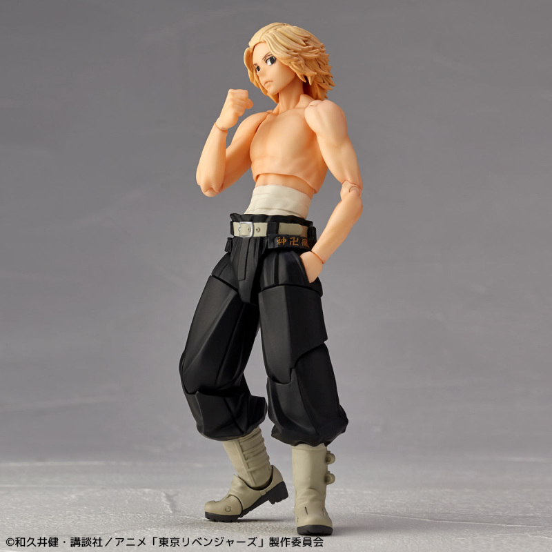 海洋堂 Amazing Yamaguchi 系列「佐野萬次郎(Mikey)」展現強力踢擊與香香頭髮!