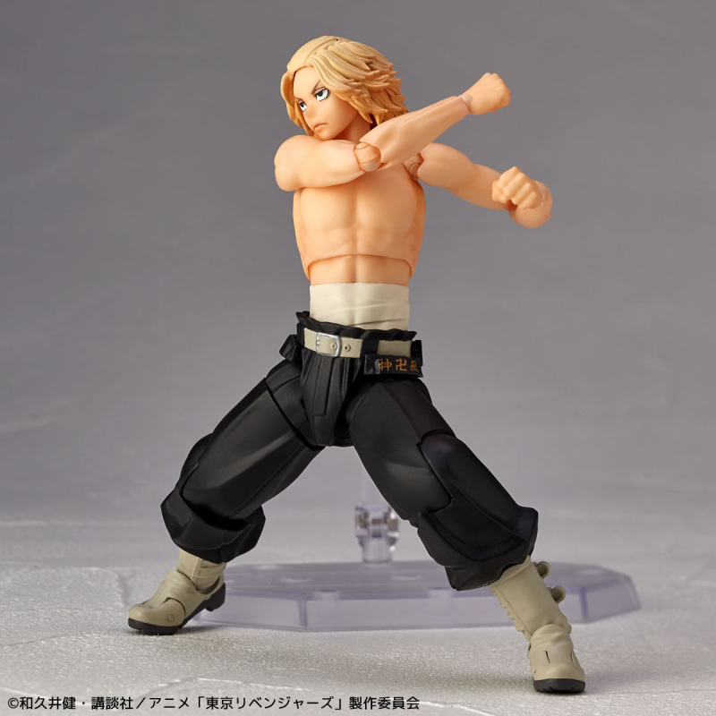 海洋堂 Amazing Yamaguchi 系列「佐野萬次郎(Mikey)」展現強力踢擊與香香頭髮!