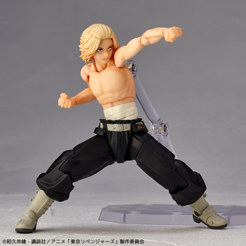 海洋堂 Amazing Yamaguchi 系列「佐野萬次郎(Mikey)」展現強力踢擊與香香頭髮!