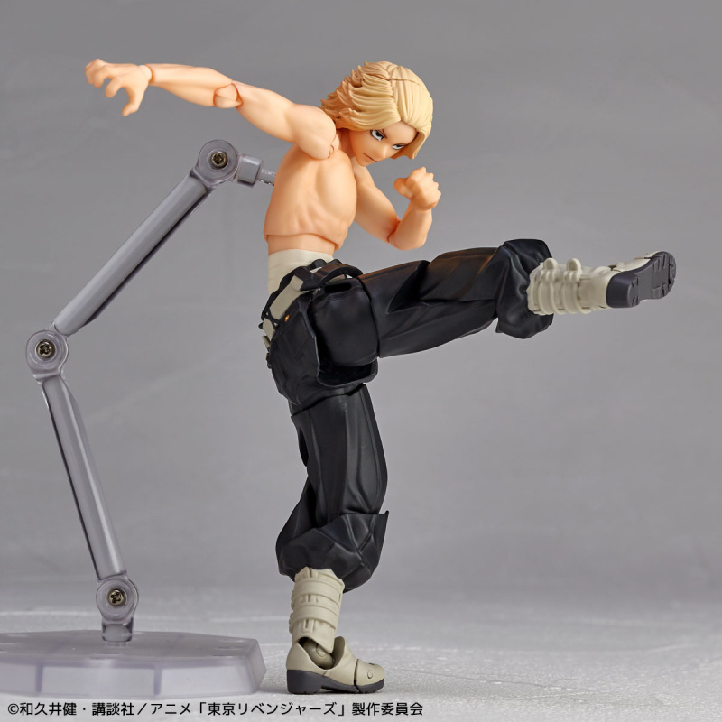 海洋堂 Amazing Yamaguchi 系列「佐野萬次郎(Mikey)」展現強力踢擊與香香頭髮!