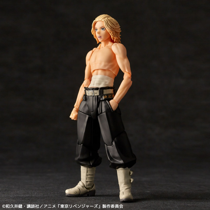 海洋堂 Amazing Yamaguchi 系列「佐野萬次郎(Mikey)」展現強力踢擊與香香頭髮!