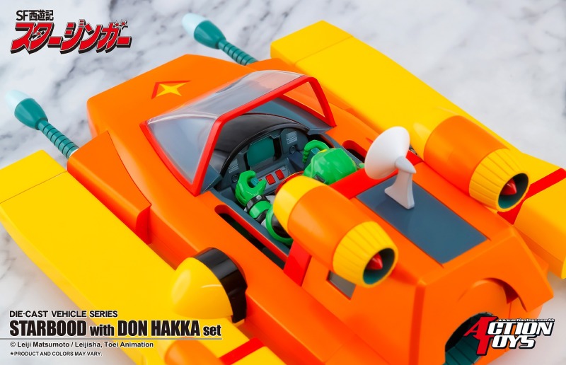 我要守護公主！ACTION TOYS《冒險五傑/太空西遊記》天狼 DON HAKKA與STARBOOD 套組
