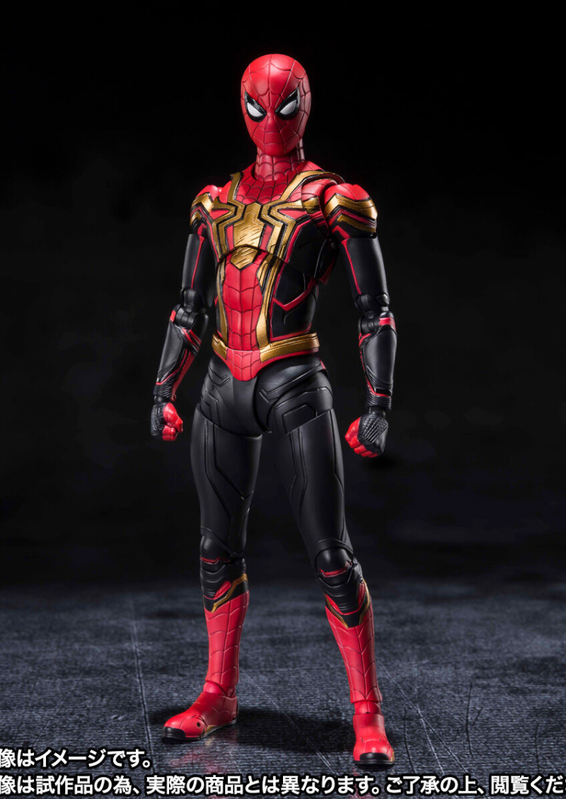 S.H.Figuarts《蜘蛛人：無家日》「蜘蛛人［Integrated Suit］-最終決戰版本-」可動人偶 三代同堂的最後一片拼圖！