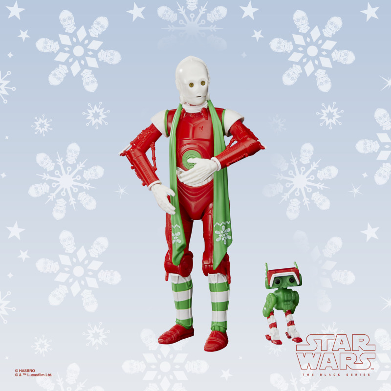 孩之寶 黑標系列《星際大戰》2022 節慶系列可動人偶 情報公開 密索龍圖案的醜毛衣太讚!