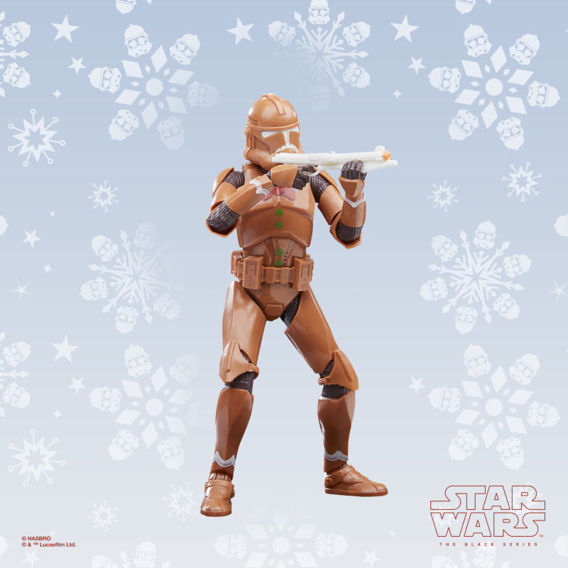 孩之寶 黑標系列《星際大戰》2022 節慶系列可動人偶 情報公開 密索龍圖案的醜毛衣太讚!