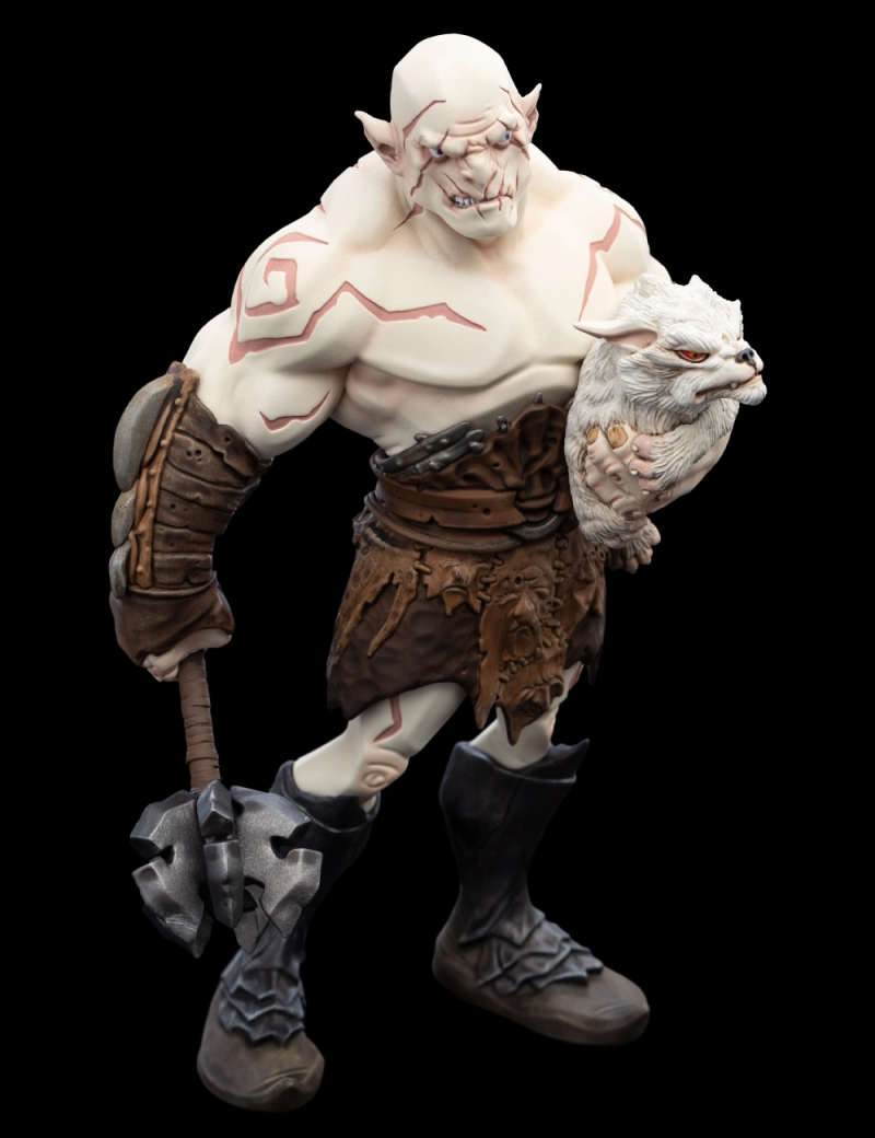 WETA MINI EPICS 系列《哈比人:意外旅程》毀滅者阿索格(Azog The Defiler)搪膠人偶