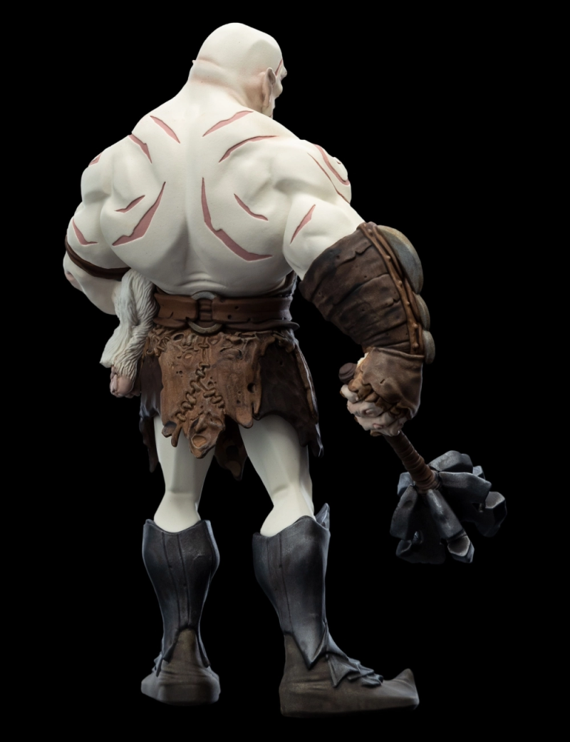 WETA MINI EPICS 系列《哈比人:意外旅程》毀滅者阿索格(Azog The Defiler)搪膠人偶