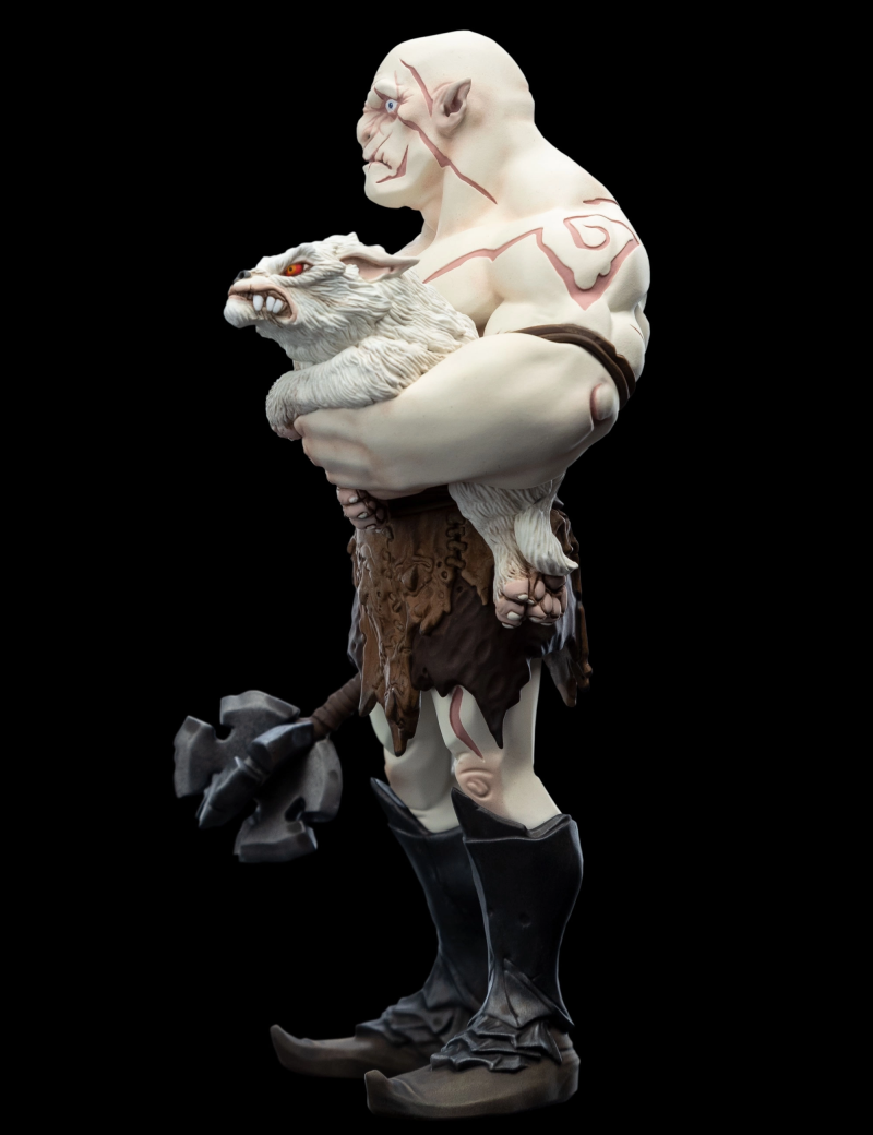 WETA MINI EPICS 系列《哈比人:意外旅程》毀滅者阿索格(Azog The Defiler)搪膠人偶