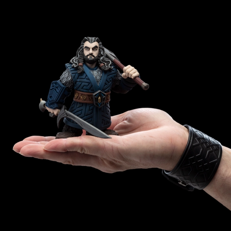 WETA MINI EPICS 系列《哈比人:意外旅程》索林·橡木盾(Thorin Oakenshield)搪膠人偶