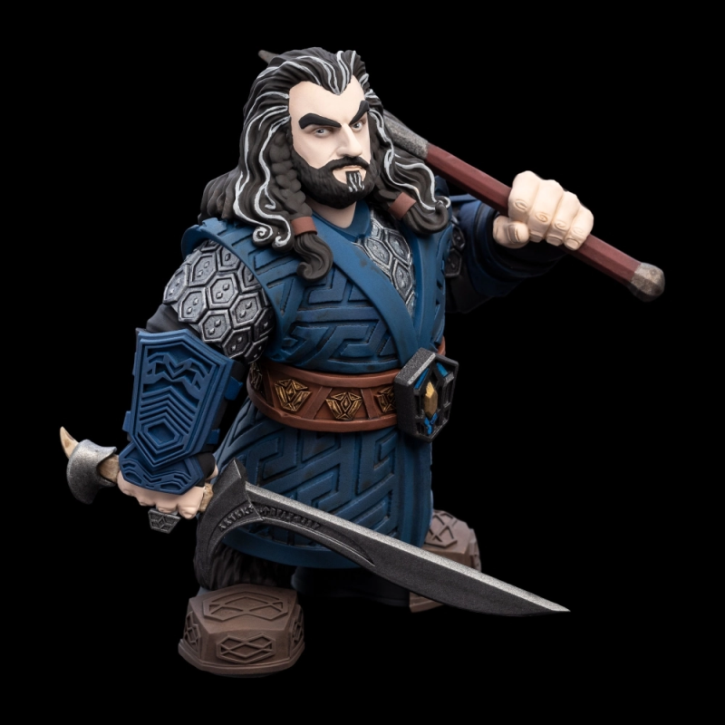 WETA MINI EPICS 系列《哈比人:意外旅程》索林·橡木盾(Thorin Oakenshield)搪膠人偶