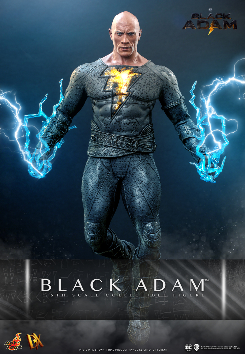 Hot Toys《黑亞當》黑亞當（Black Adam）1/6 比例收藏級人偶 巨石強森的壯碩軀體充分再現！