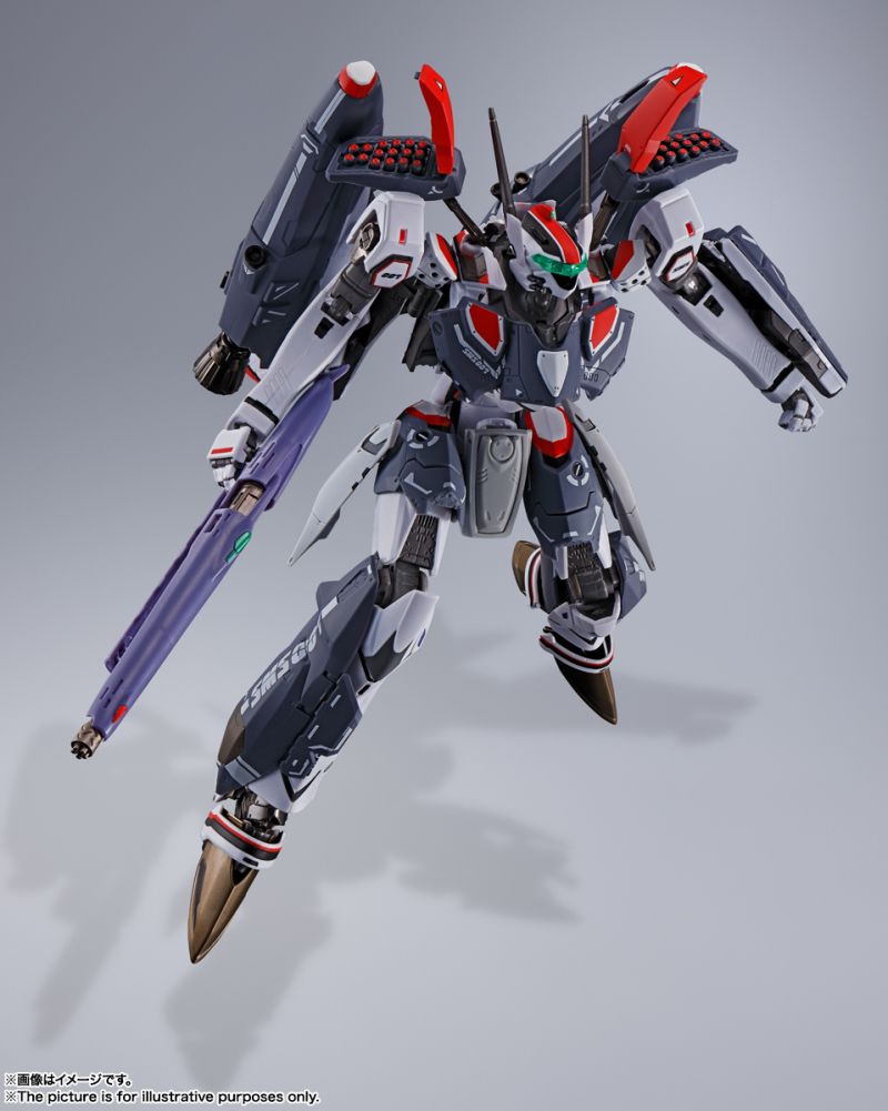 以厚重消光質感再登場『DX超合金 VF-25F 超級彌賽亞女武神 (早乙女有人機) Revival Ver.』預計 2023 年 04 月發售!